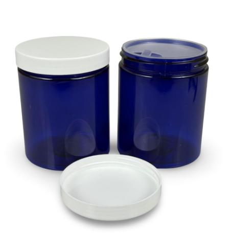 300ML TIPALI MAVİ PET KAVANOZ