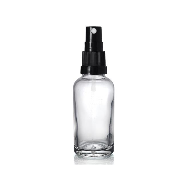 SPREY KAPAKLI ŞEFFAF CAM ŞİŞE 30 ML