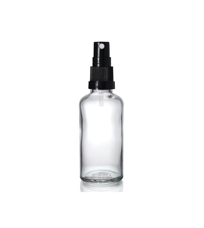 SPREY KAPAKLI ŞEFFAF CAM ŞİŞE 50 ML
