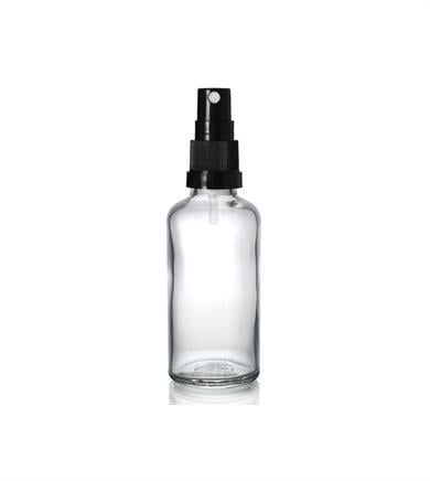 SPREY KAPAKLI ŞEFFAF CAM ŞİŞE 50 ML