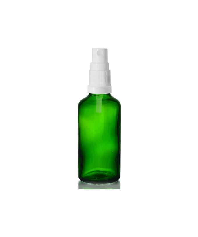 SPREY KAPAKLI YEŞİL CAM ŞİŞE 50 ML