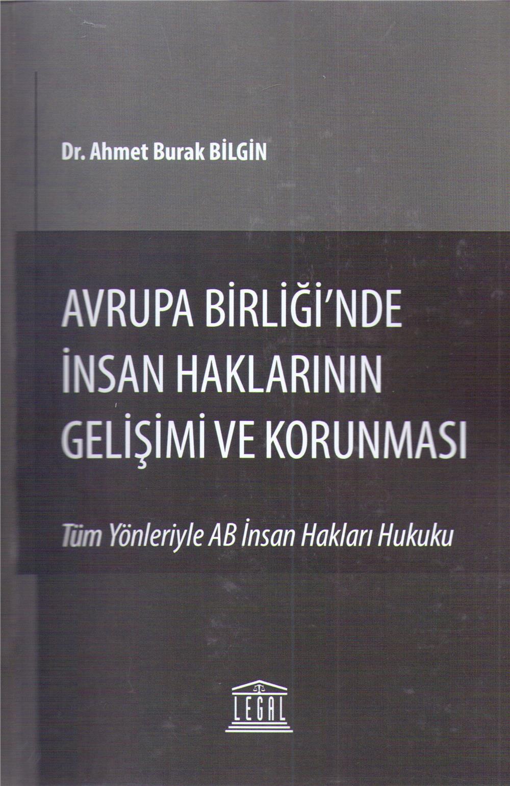Avrupa Birliği'nde İnsan Haklarının Gelişimi ve Korunması