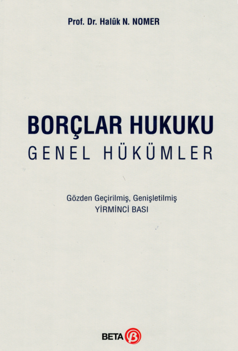 Borçlar Hukuku Genel Hükümler
