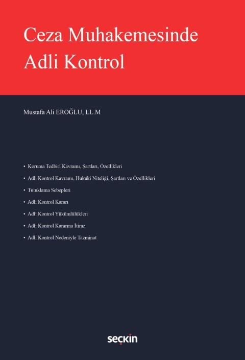 Ceza Muhakemesinde Adli Kontrol