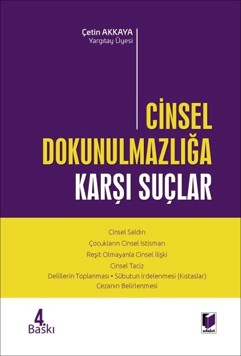 Cinsel Dokunulmazlığa Karşı Suçlar