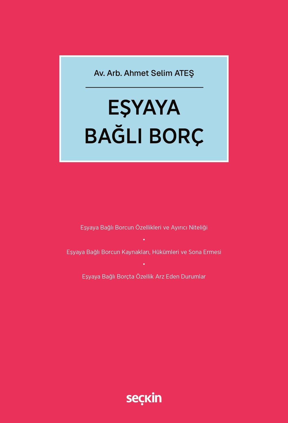 Eşyaya Bağlı Borç