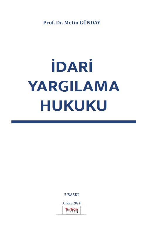 İdari Yargılama Hukuku