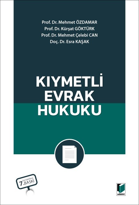 Kıymetli Evrak Hukuku