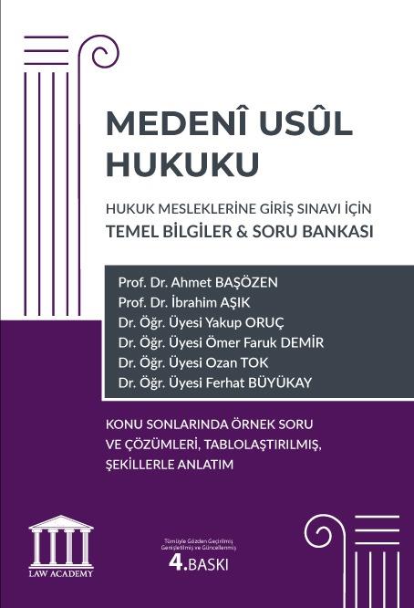 Medeni Usul Hukuku Hukuk Mesleklerine Giriş Sınavı İçin Temel Bilgiler & Soru Bankası