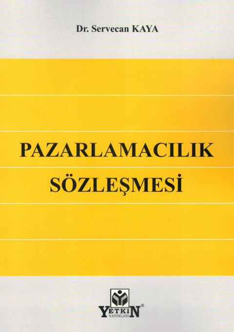 Pazarlamacılık Sözleşmesi