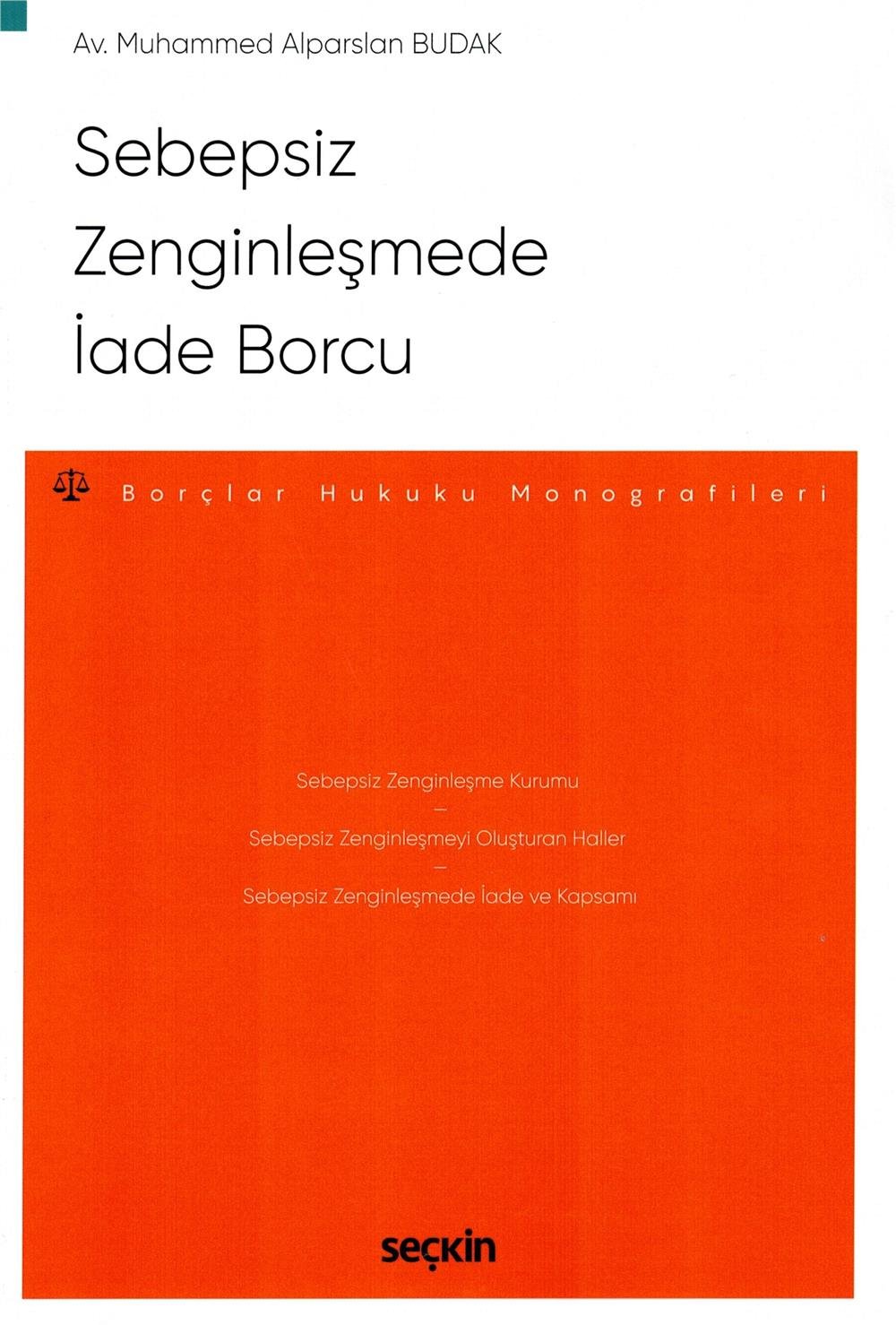 Sebepsiz Zenginleşmede İade Borcu
