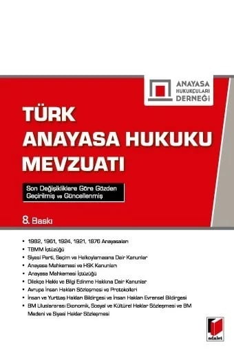 Türk Anayasa Hukuku Mevzuatı
