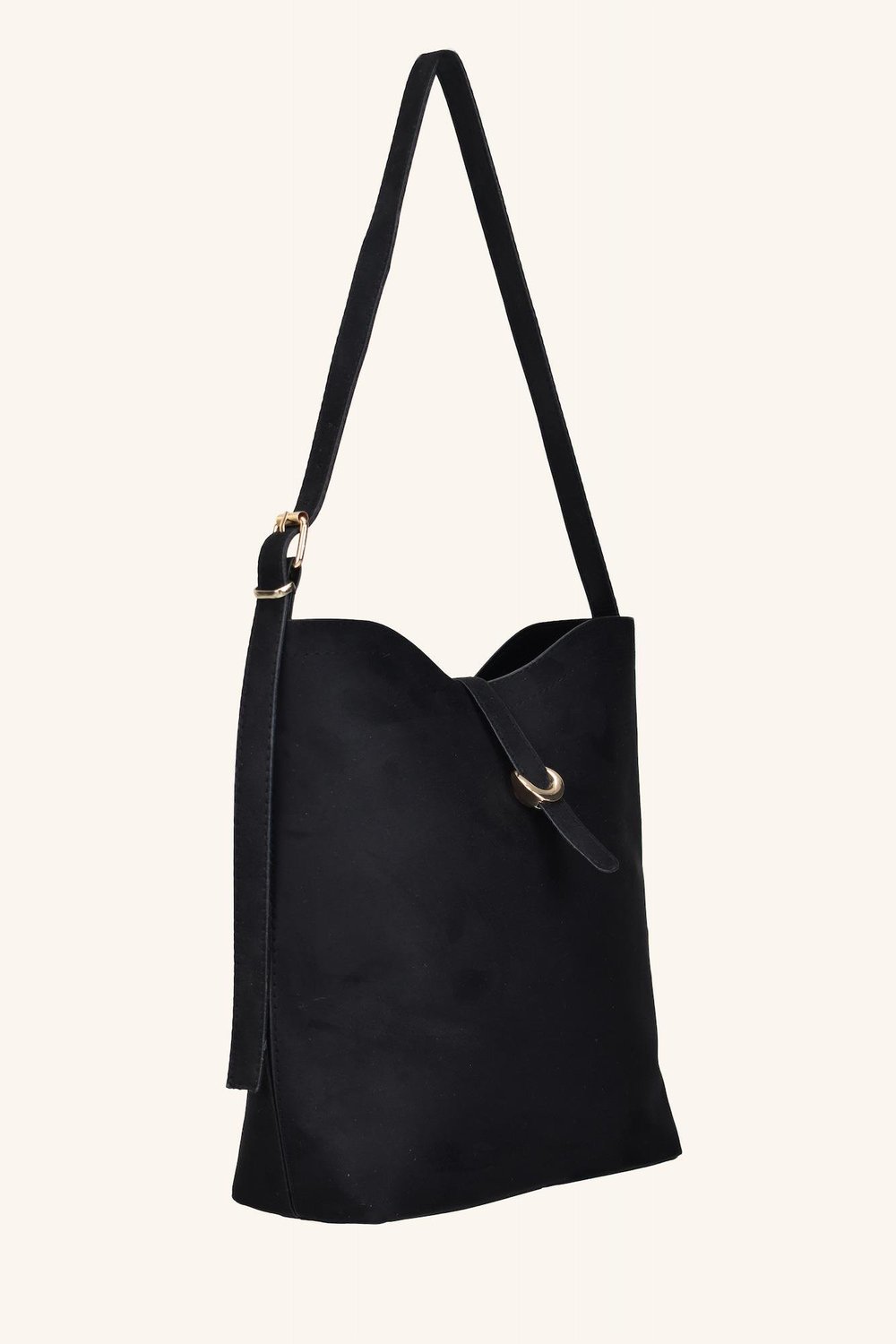 Dora El ve Omuz Çantası - Siyah