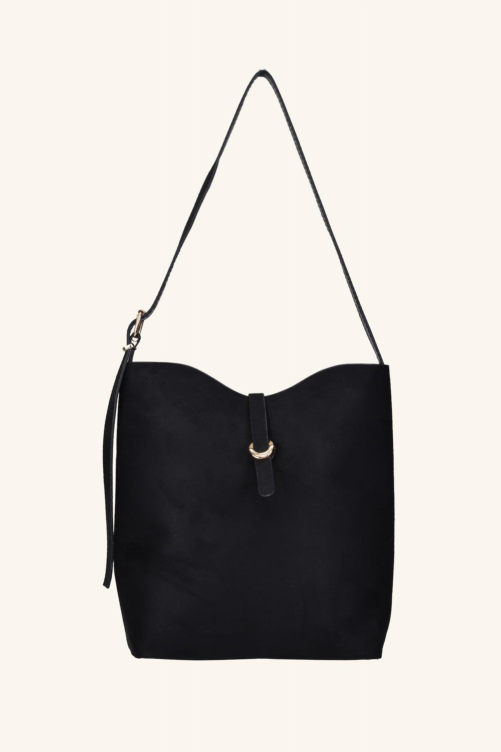 Dora El ve Omuz Çantası - Siyah