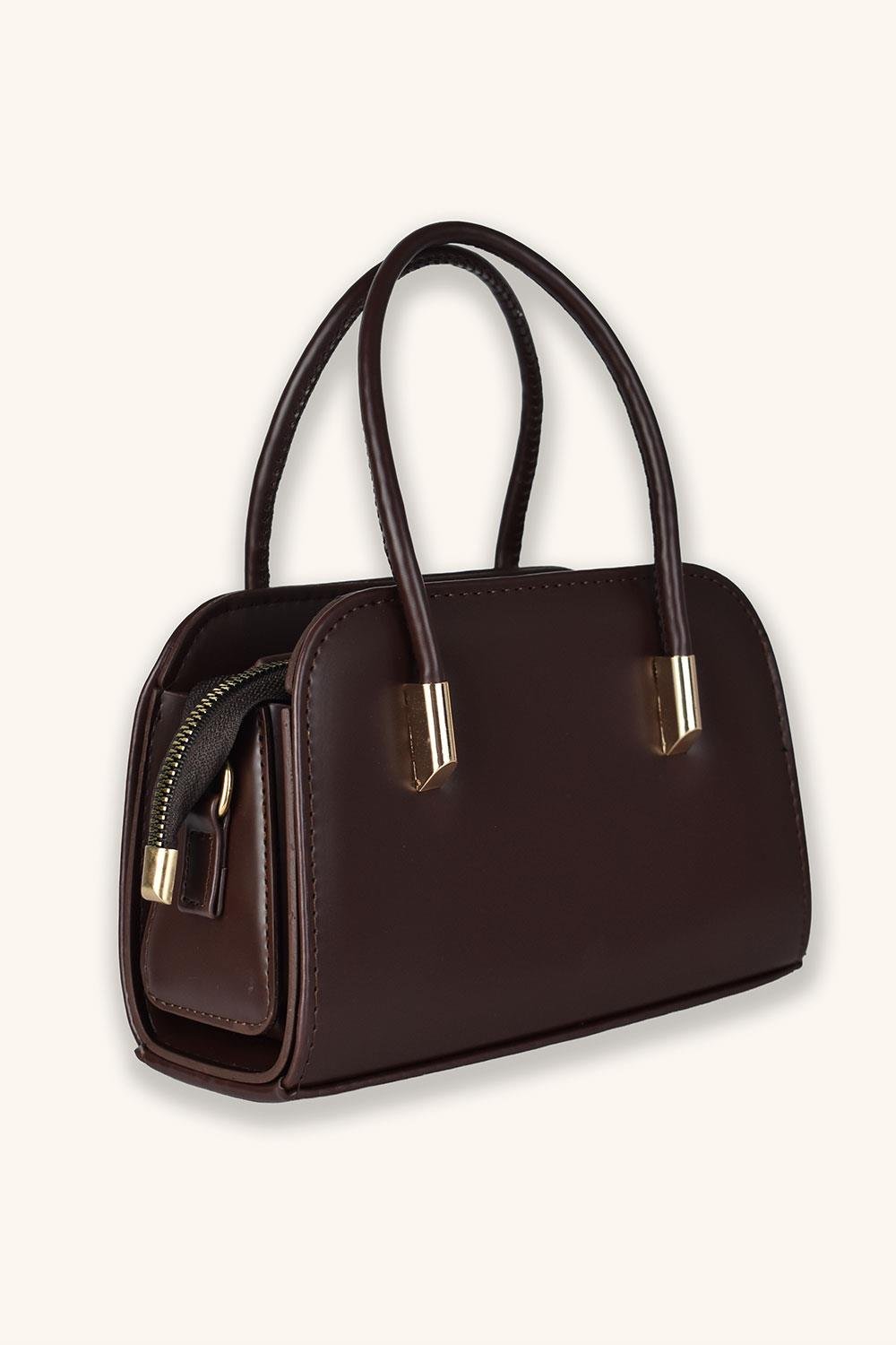 Luna Mini El Çantası - Acı Kahve