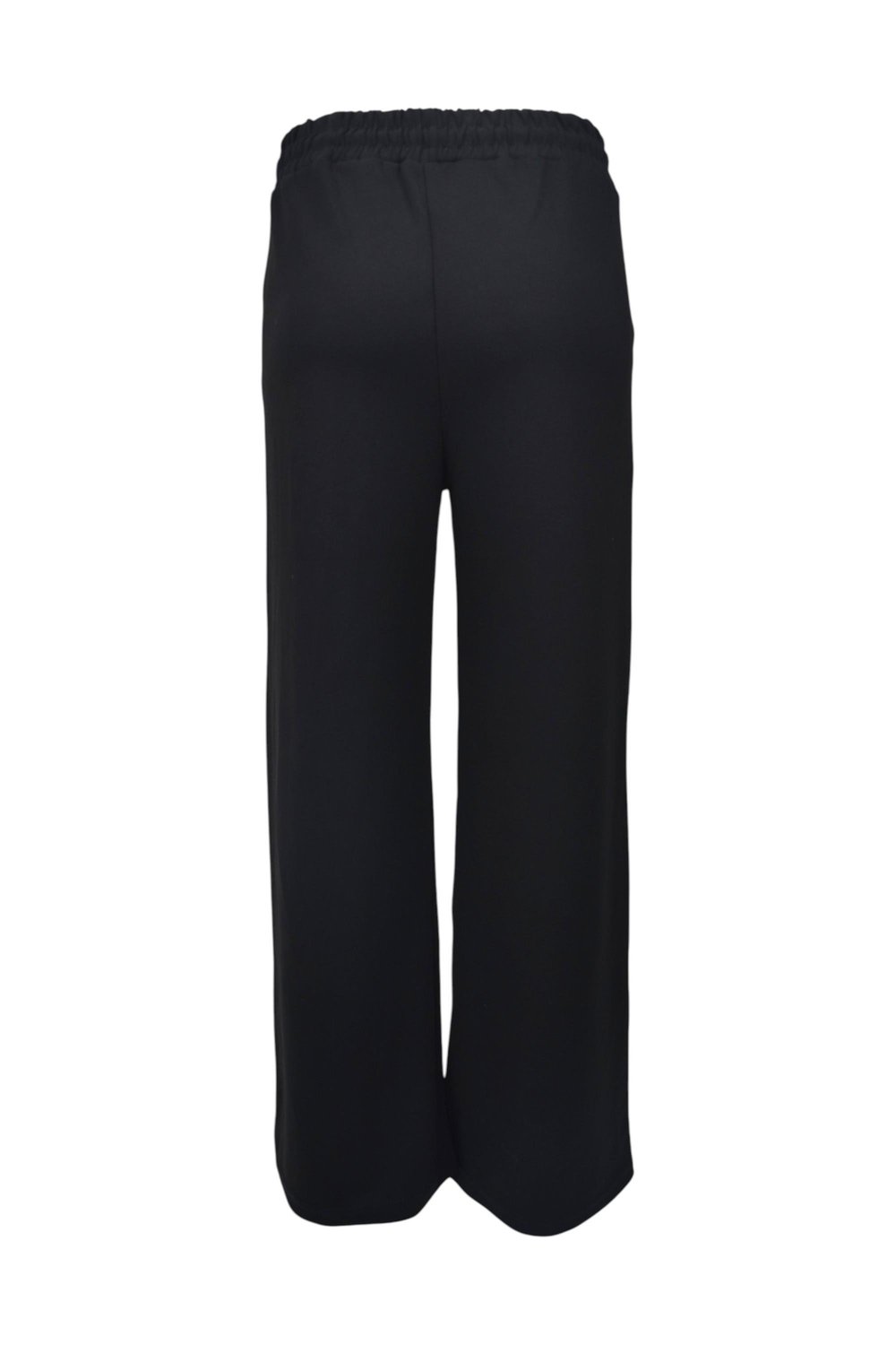 Modal Kumaş Bol Paça Cepli Eşofman Altı - Siyah