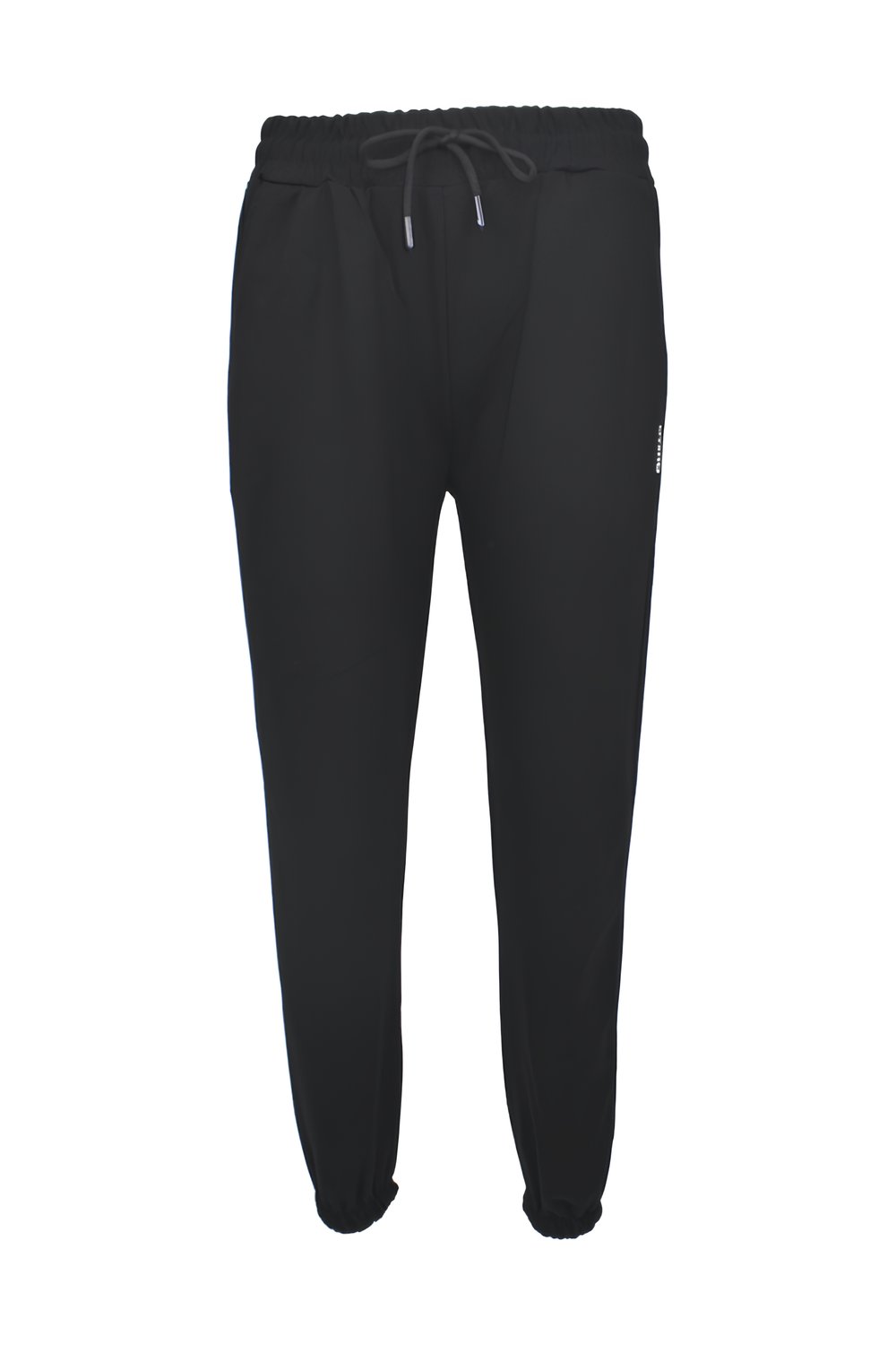 Modal Kumaş Lastik Paça Cepli Eşofman Altı - Siyah