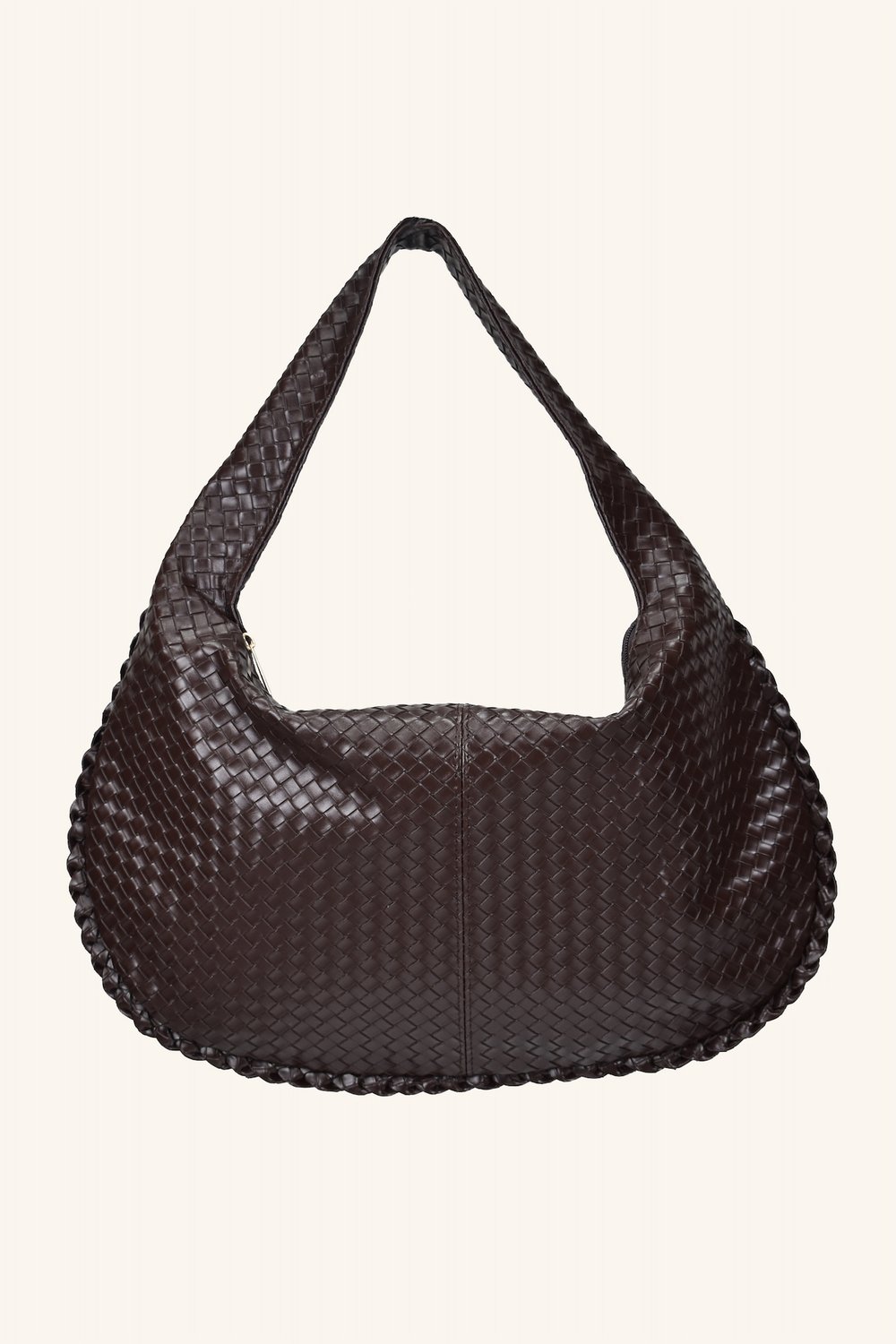 Mono Büyük Boy El ve Omuz Çantası - Kahve