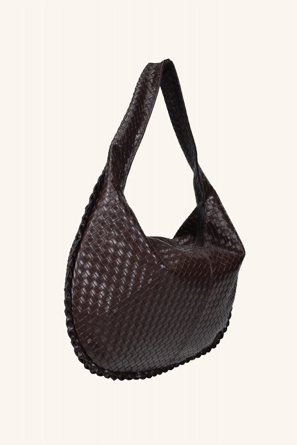 Mono Büyük Boy El ve Omuz Çantası - Kahve