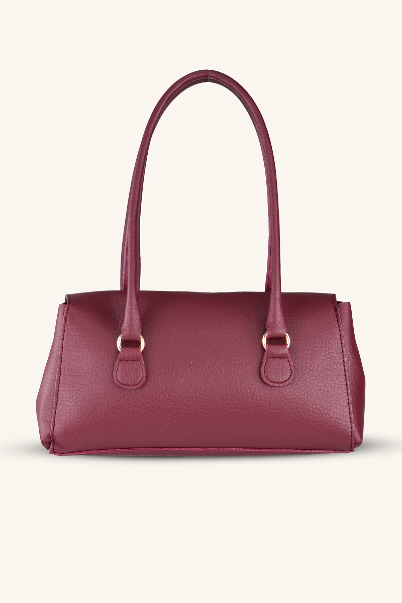 Vina Baget Çanta - Bordo