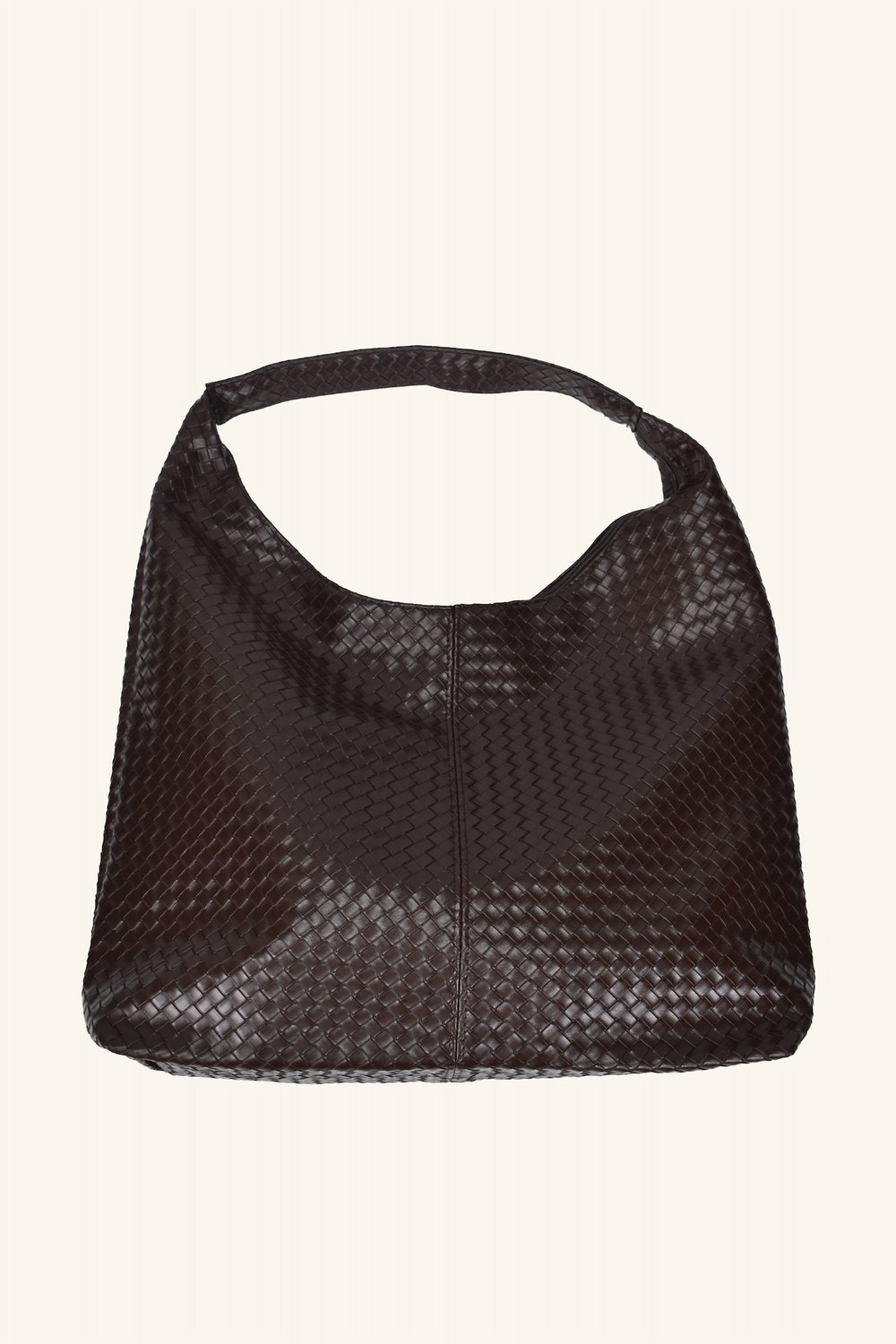 Zen Büyük Boy El ve Omuz Çantası - Kahverengi