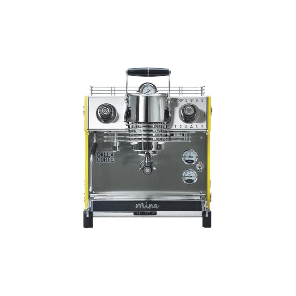 Dalla Corte Mina Espresso Makinesi Tek Gruplu Sarı
