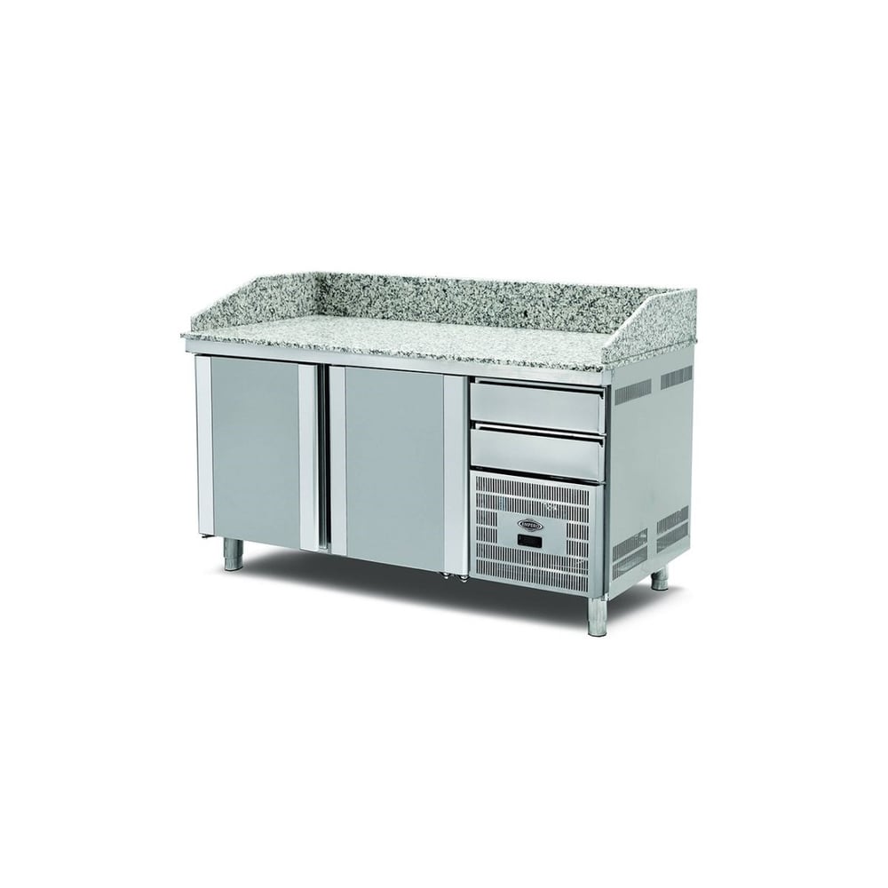 Empero Granit Tablalı Hazırlık Dolabı, 2 Kapılı, 300 L EMP.160.80.01
