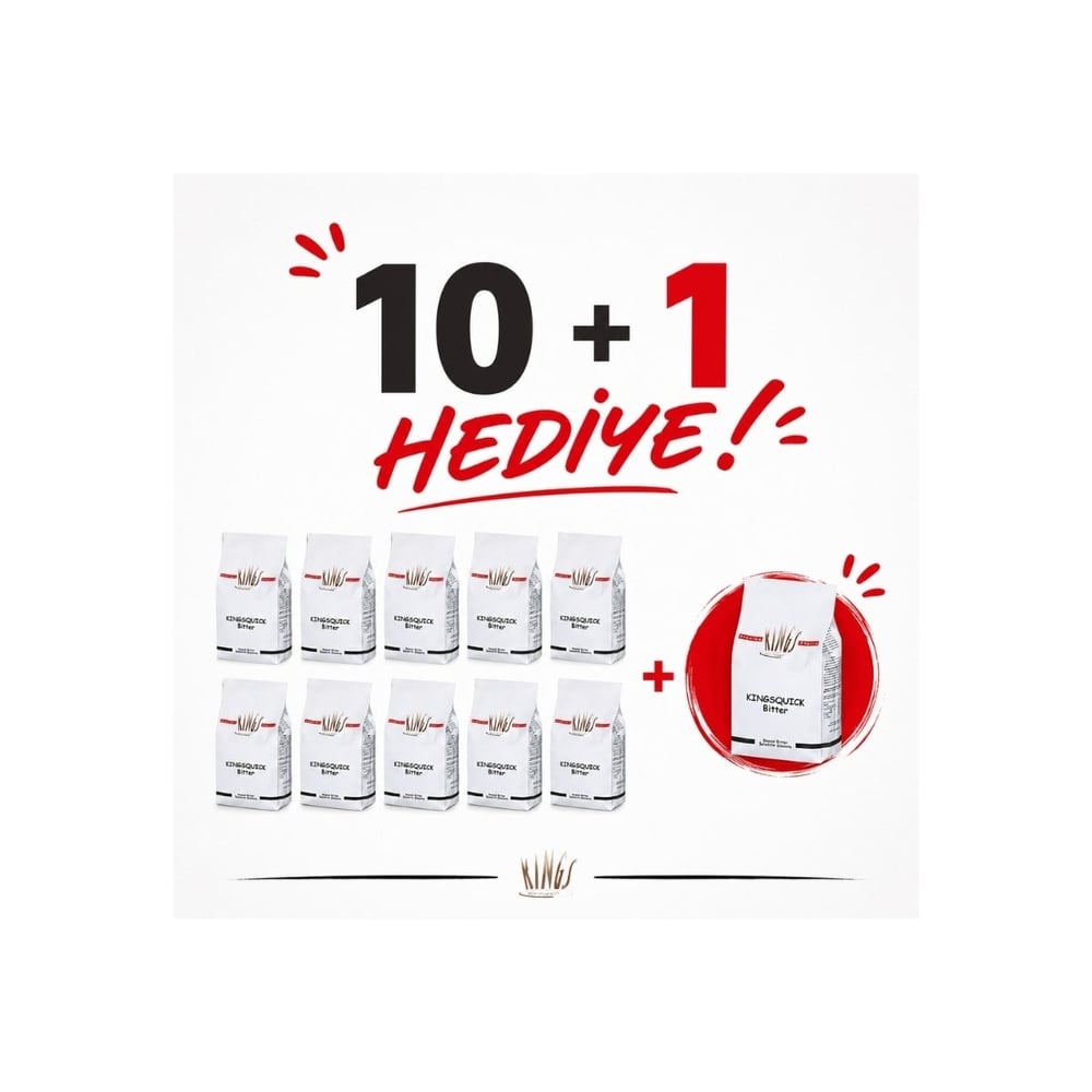 Granül Sıcak Çikolata 11 Paket (Bitter) 