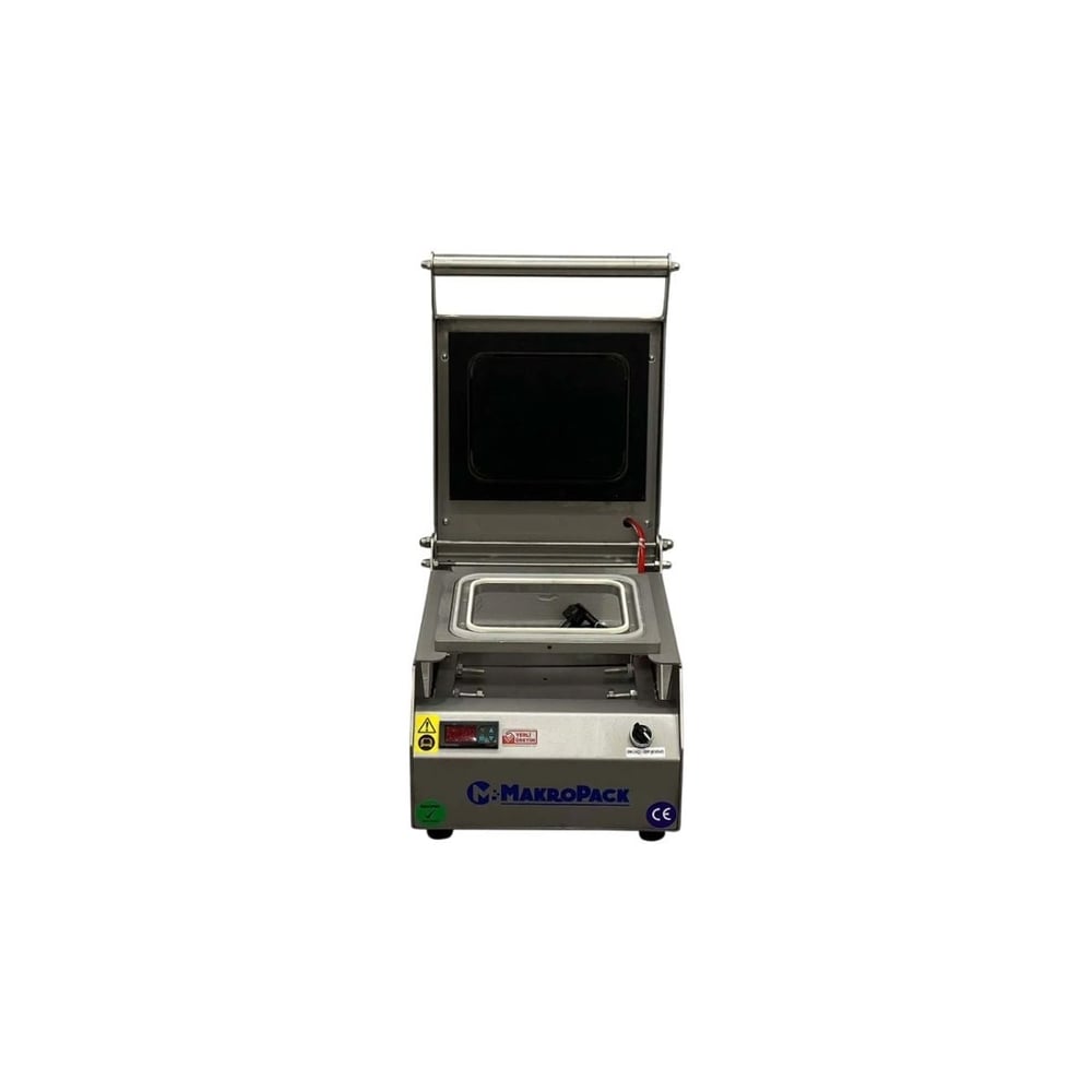 Makropack Tabak Kapatma Makinesi 3 Gözlü Manuel Kase Kapatma MP-350