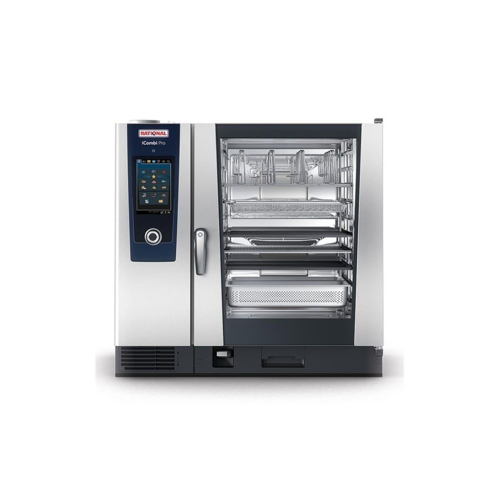 Rational iCombi Pro 10 Tepsili Gazlı Kombi Fırın, 10x21 ICP102G