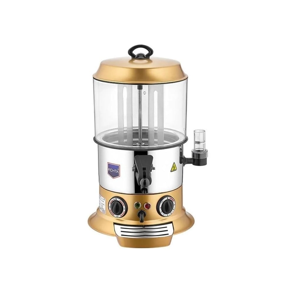 Remta Sıcak Çikolata Ve Sahlep Makinesi, 9 Litre, Gold CS8