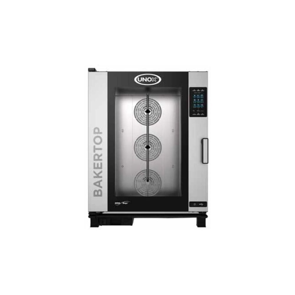 Unox Gazlı Patisseri Combi Fırın Dijital Bakertop Plus 10 Tepsili Fırın 40x60 cm XEBC-10EU-GPRM
