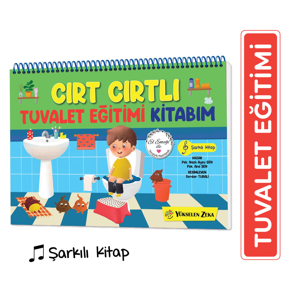 Cırt Cırtlı Tuvalet Eğitimi Kitabım