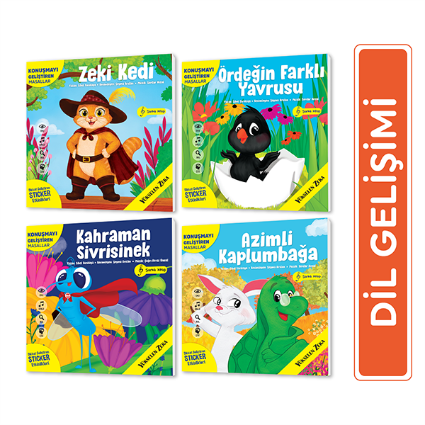 Konuşmayı Geliştiren Şarkılı Masallar Serisi