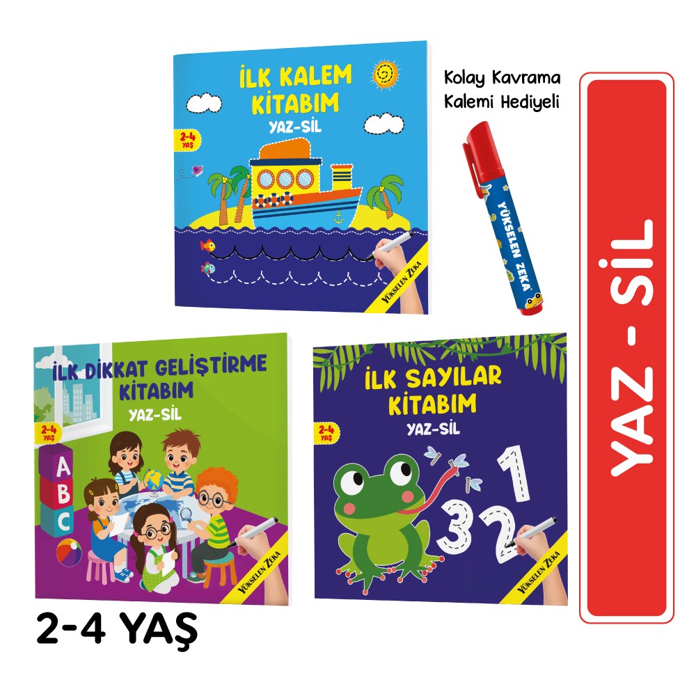 Mucit Karınca Yaz Sil Serisi - 1