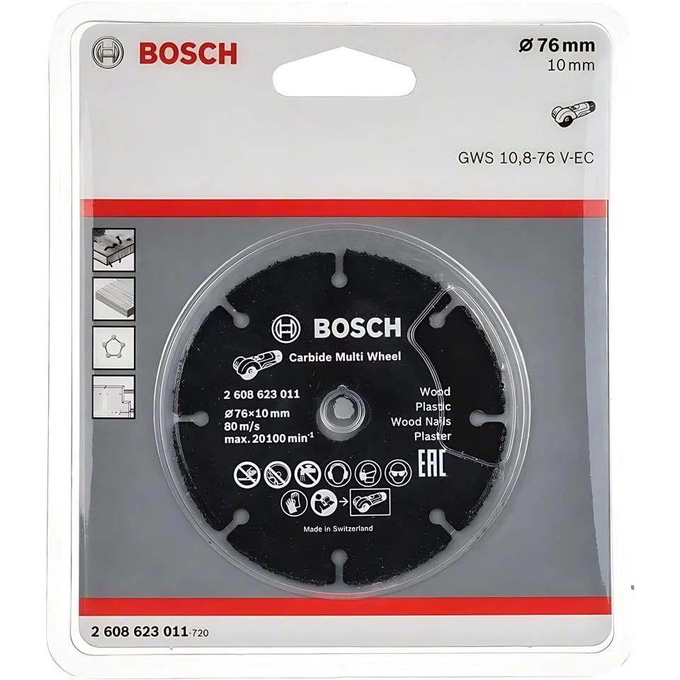 Bosch Karbit Çok Amaçlı Testere  76*10 mm