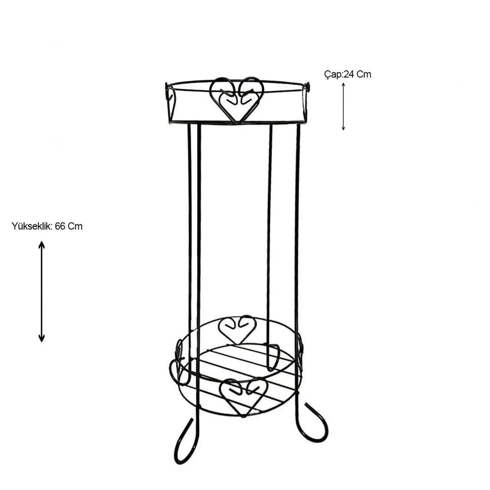 2li Ferforje Çiçeklik
