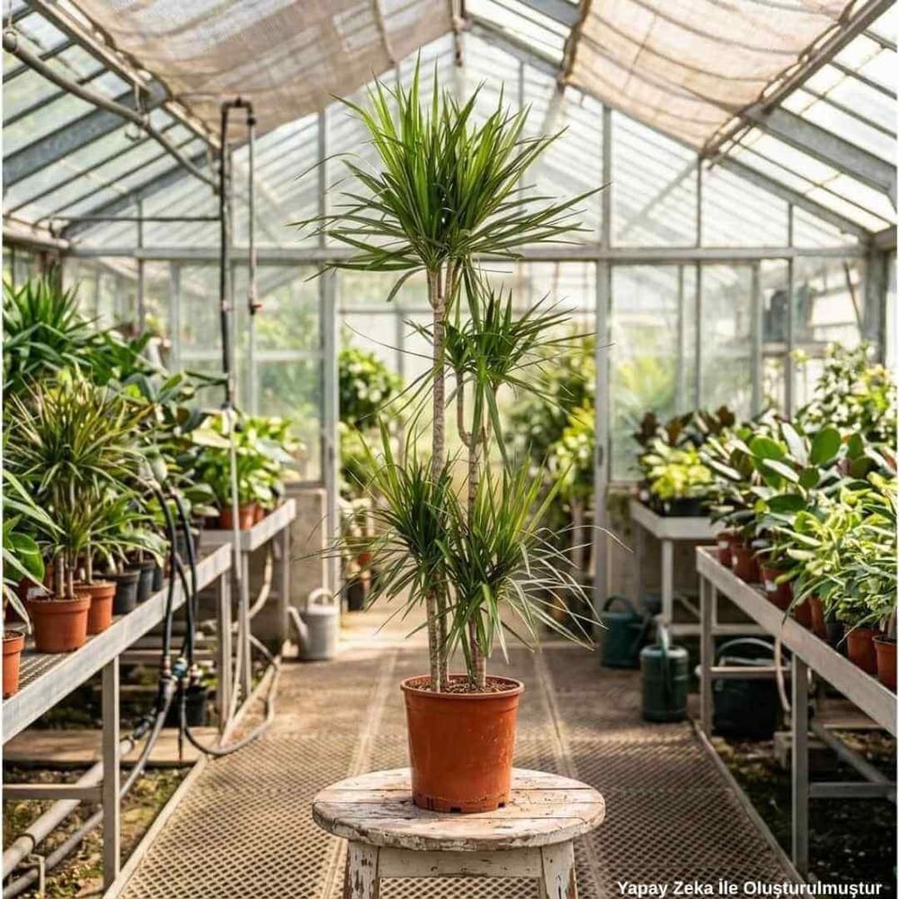 Dracaena Marginata 4lü 15*30*45*75 Cm Yeşil