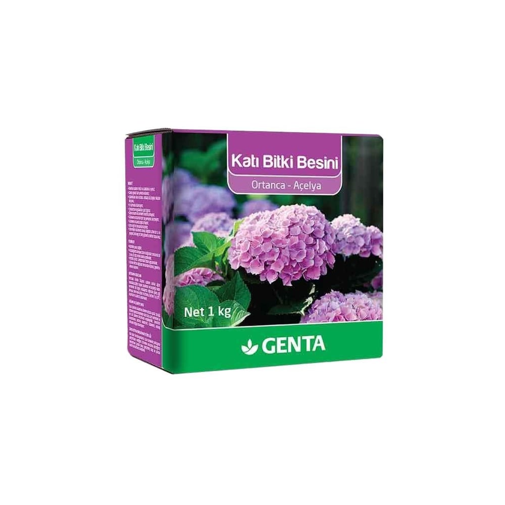 Genta Ortancalar Ve Açelyalar İçin Katı Gübre (1 Kg)