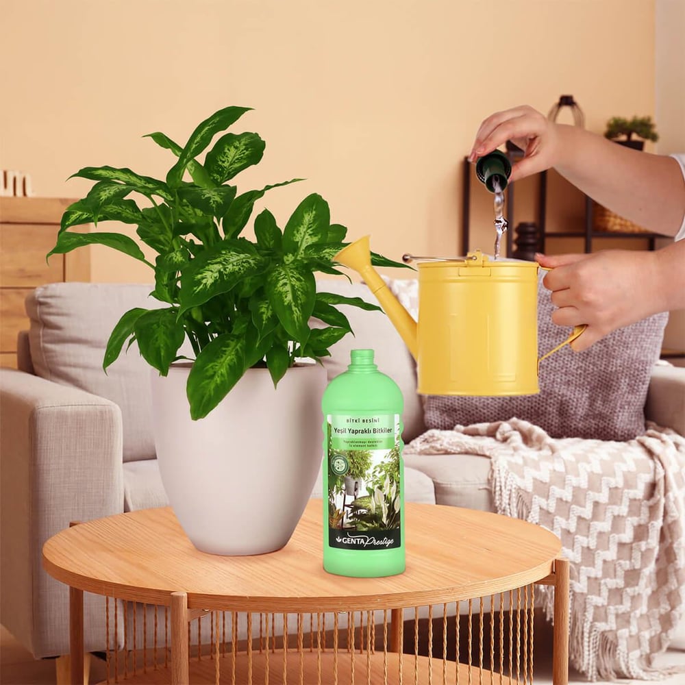 Genta Yeşil Yapraklı Bitkiler İçin Sıvı Besin (1 Lt)