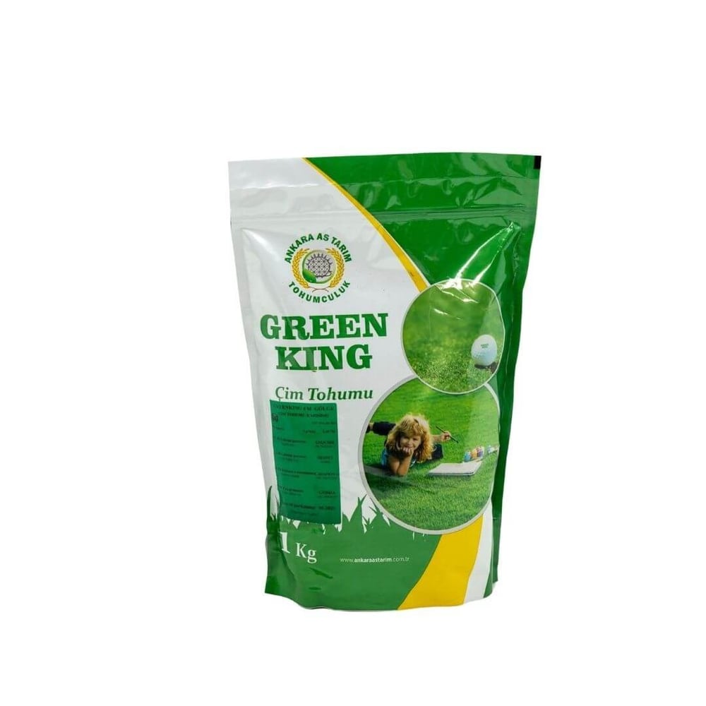 Green King Çim Tohumu 4'lü Karışım Gölge Alanlar 1 Kg