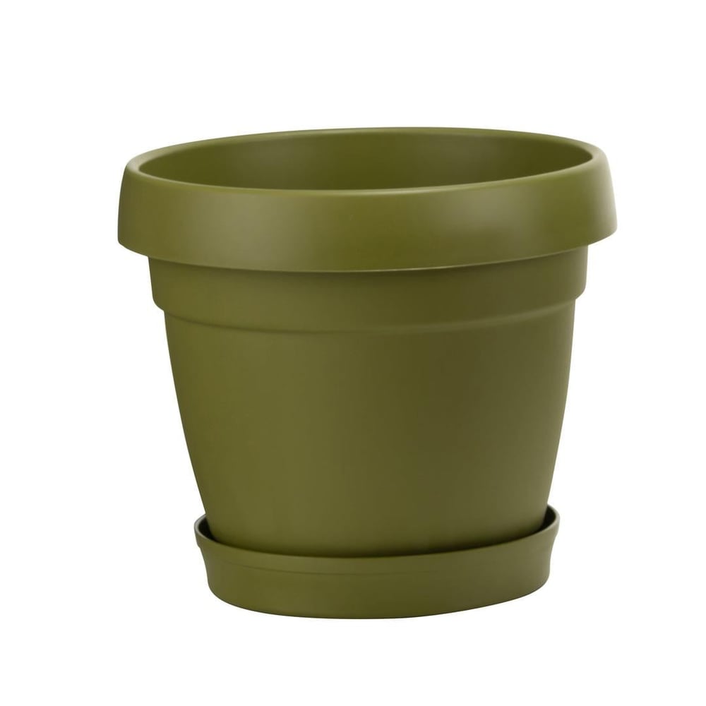 Poliwork Tabaklı Plastik Saksı 5 Lt 240*210 Mm