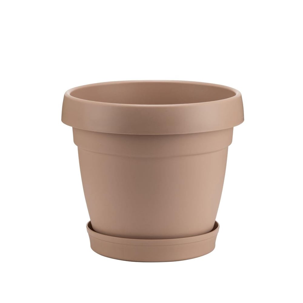 Poliwork Tabaklı Plastik Saksı 5 Lt 240*210 Mm