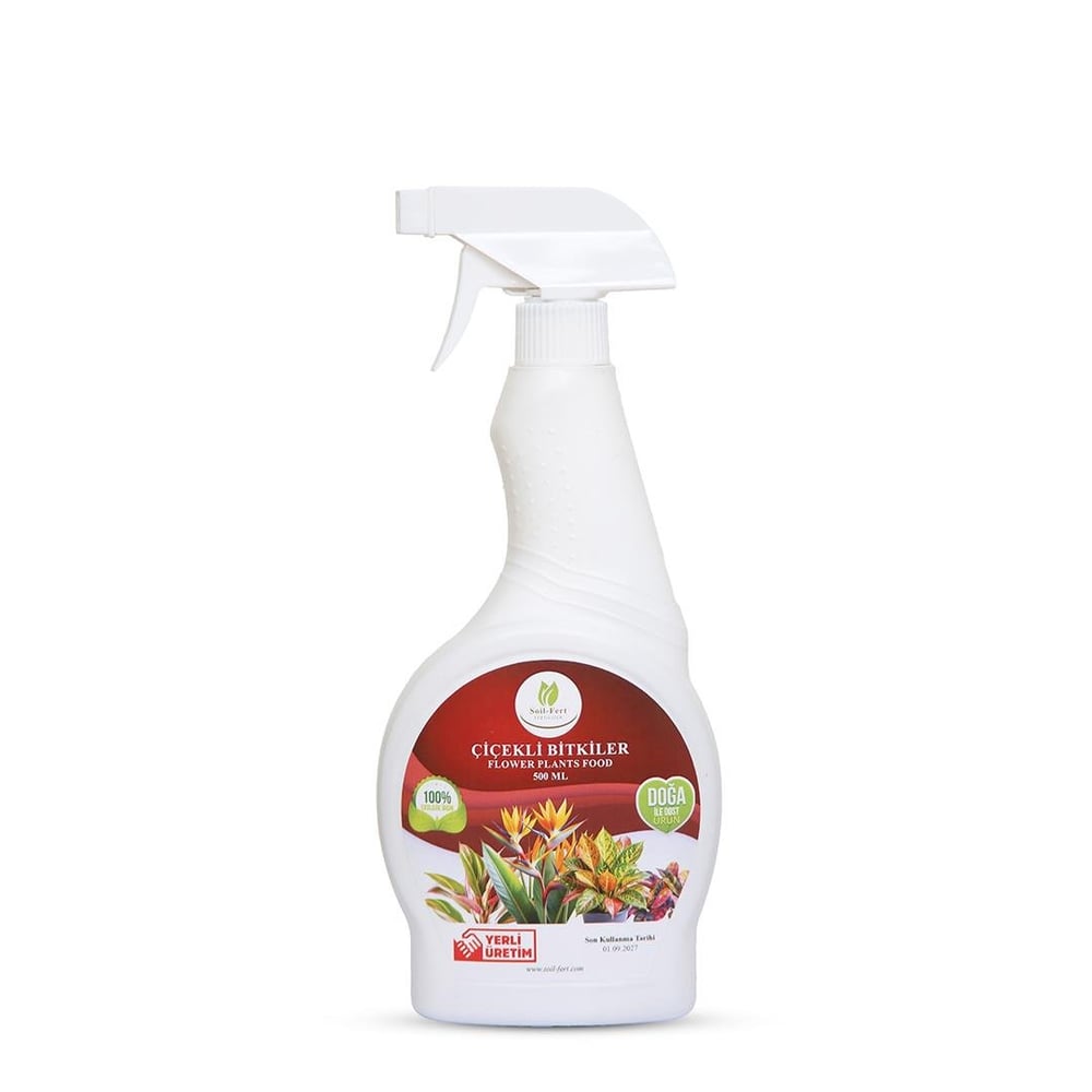 Soil-Fert Çiçekli Bitkiler İçin Sıvı Besin 500 Ml