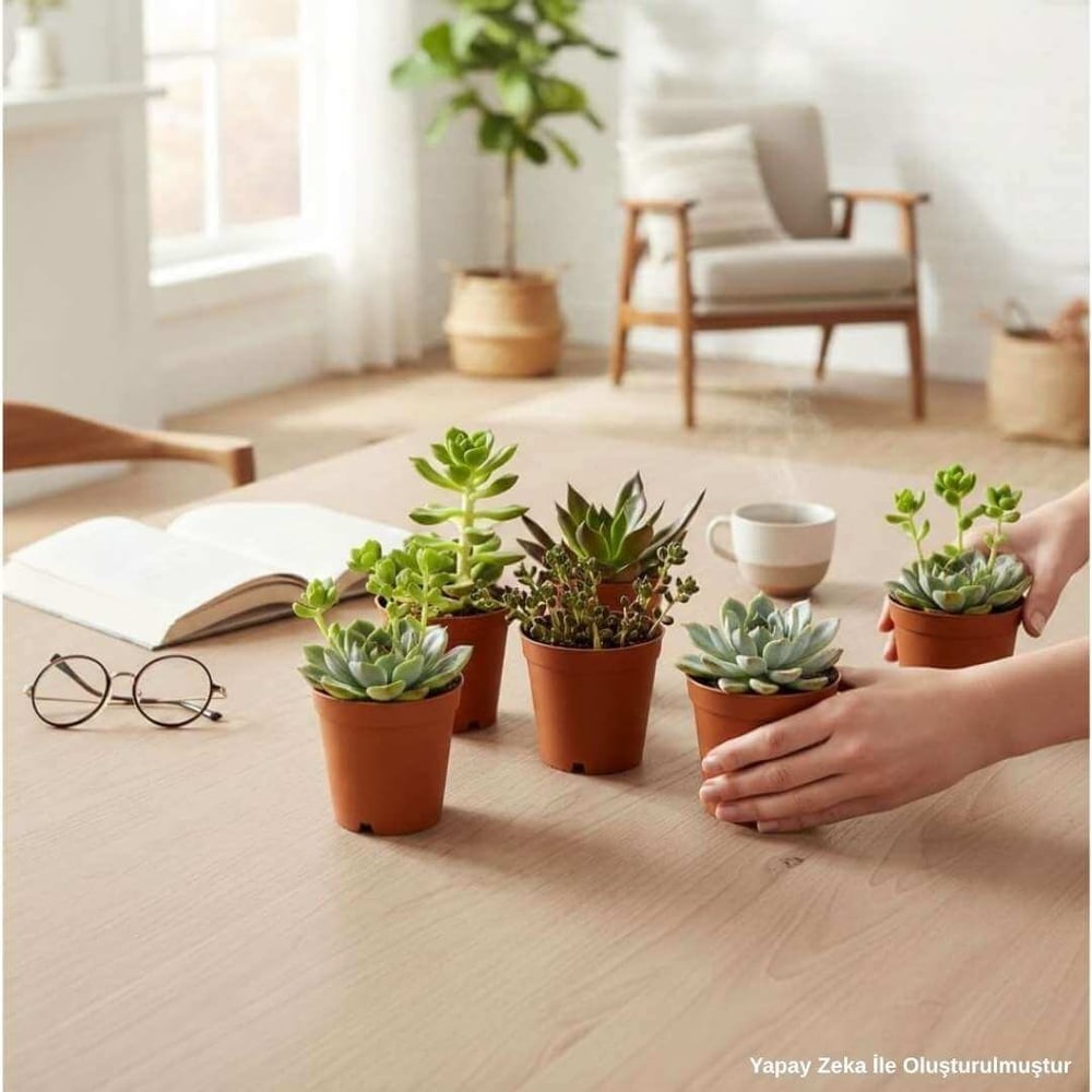 Succulent Mıx 5,5 Çap