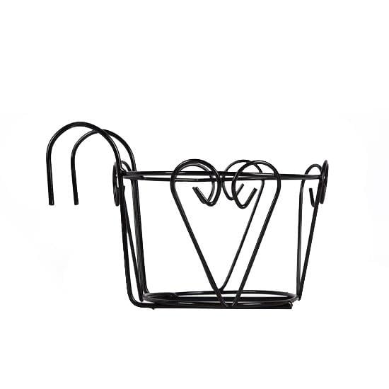 Tekli Ferforje Balkon Saksı