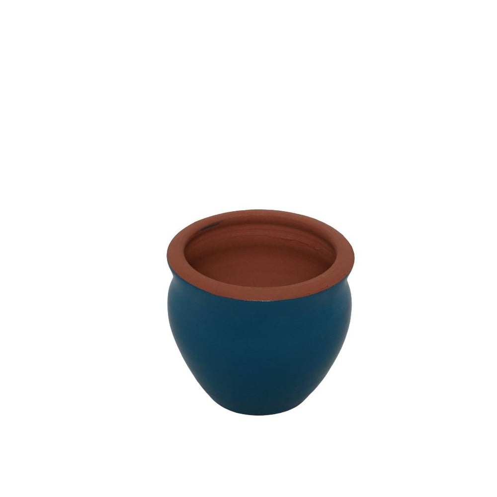 Toprak Saksı Sırlı 10*10 Cm