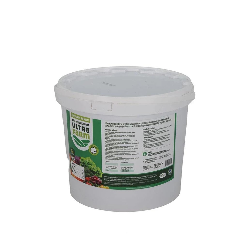 Ultra Farm Katı Organik Koyun Yünü Gübresi 5 Kg