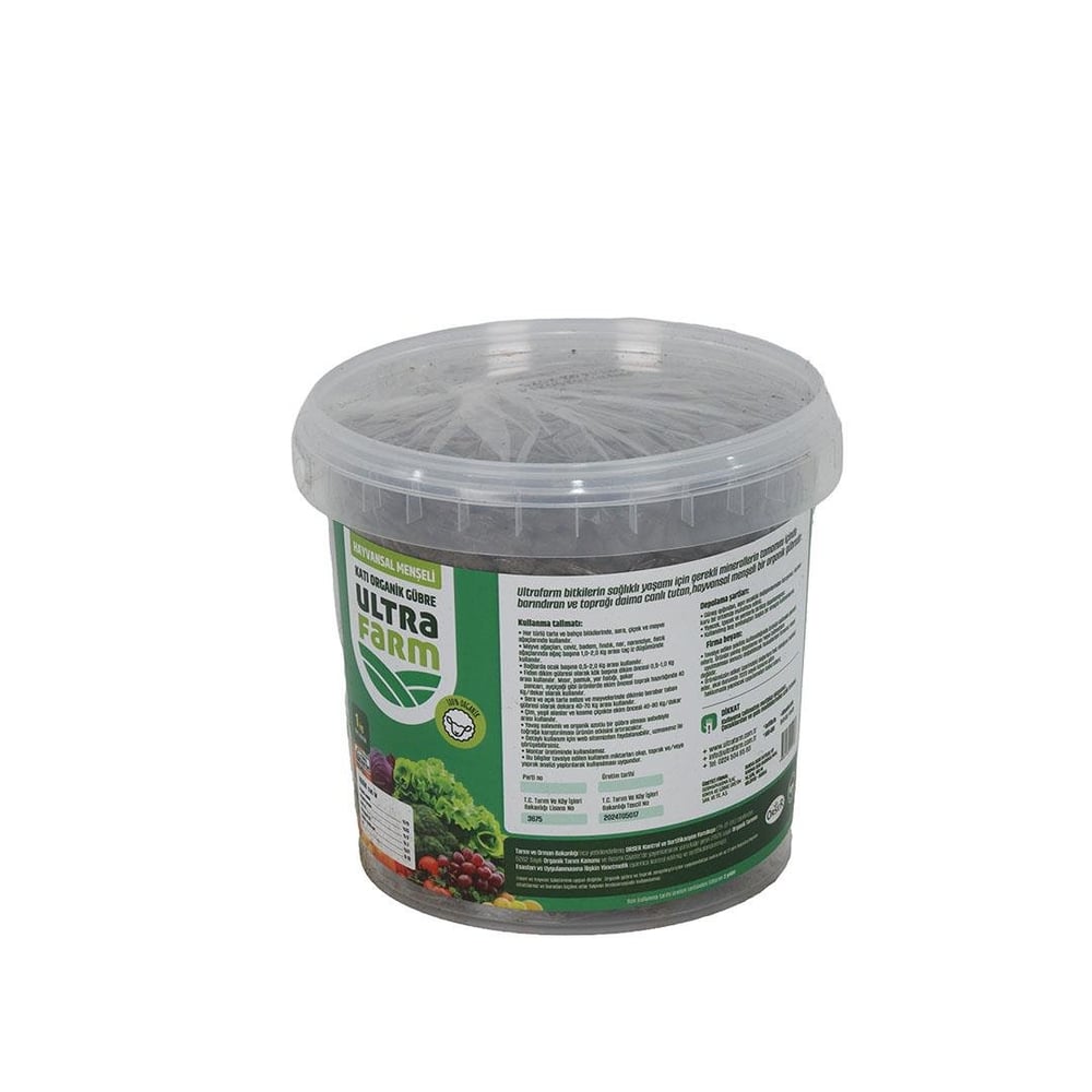 Ultra Farm Katı Organik Koyun Yünü Gübresi 1 Kg