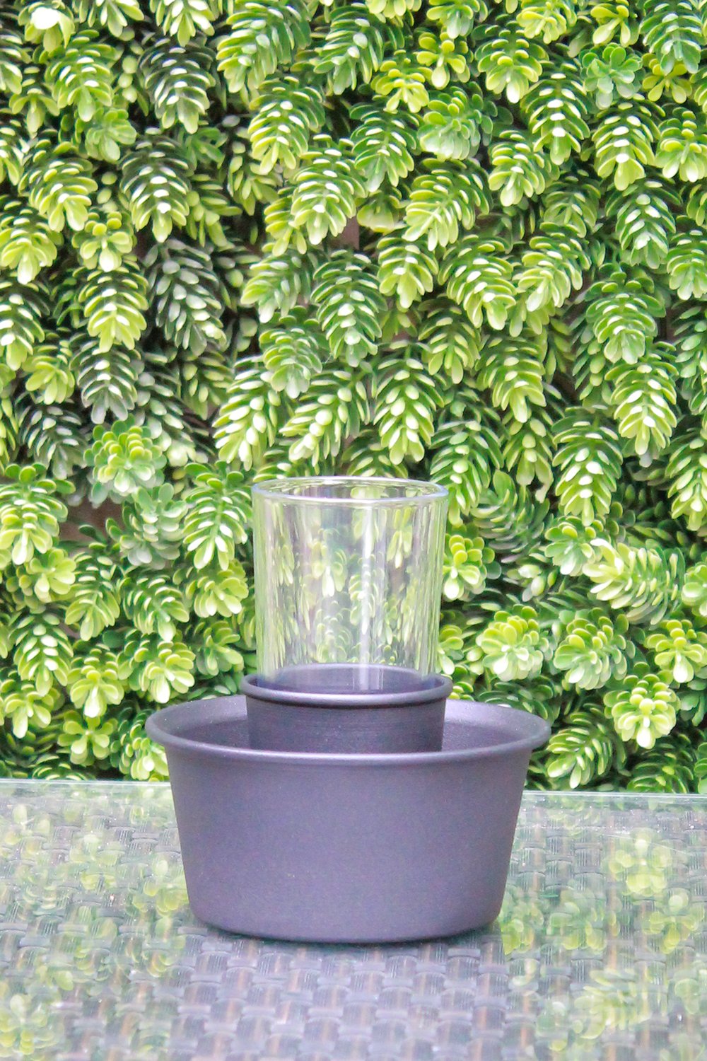 Metal Klasik Ehlikeyf Bardak Soğutucu Mat Siyah 